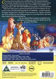 Preview Image for Back Cover of Lady & the Tramp