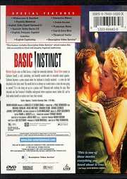 Preview Image for Back Cover of Basic Instinct