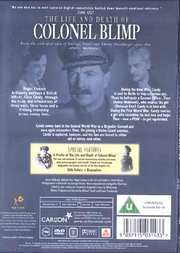 Preview Image for Back Cover of Life And Death Of Colonel Blimp, The (Special Edition)