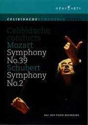 Preview Image for Mozart: Symphony No.39 / Schubert: Symphony No.2 (Celibidache) (UK)