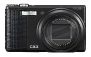 Preview Image for Ricoh announces the CX3 28-300 mm High-Magnification Wide-Angle Digital Camera with a Back-Illuminated CMOS Image Sensor for Greater Sensitivity