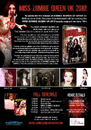 Preview Image for Miss Zombie Queen 2010 Flyer