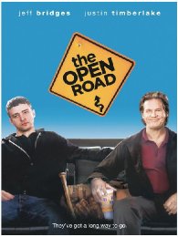Preview Image for Comedy drama The Open Road comes to DVD in April